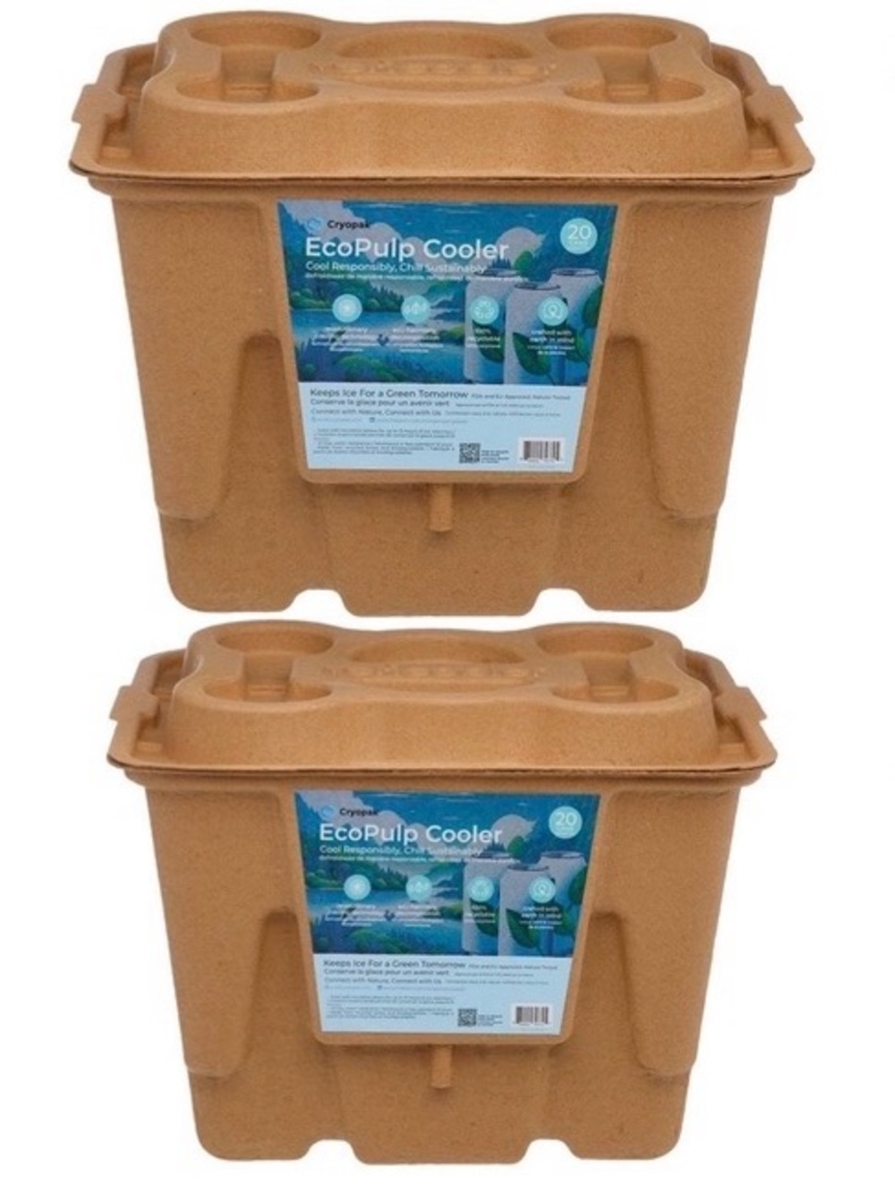 2-VeriCool GoGreen EcoCooler Durable-reusable/High-performance/Waterresistance
